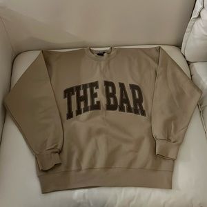 The Bar Varsity Sweatshirt